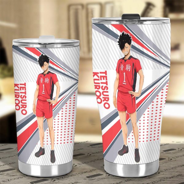 tetsuro kuroo car tumbler cup custom haikyuu anime car accessories eko0r