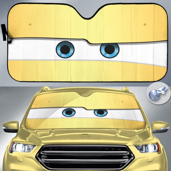 Cars Sally Carrera Eyes Windshield Sunshade