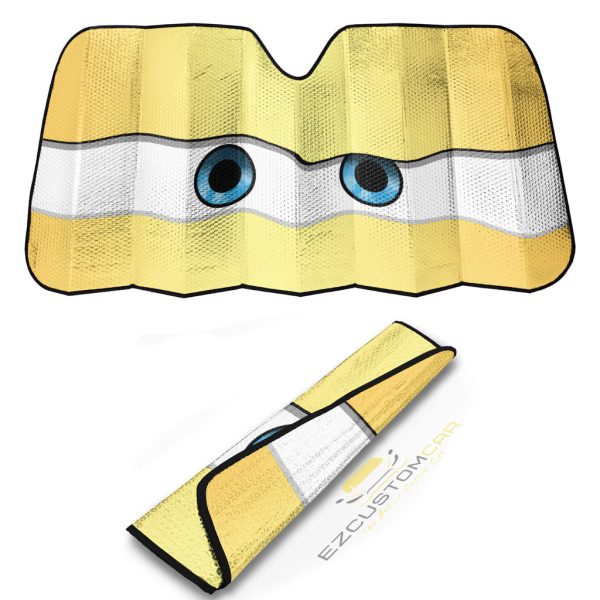 tex dinoco pixar cars eyes windshield sunshade xt1vh
