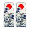 The Great Wave off Kanagawa Custom Car Floor Mats