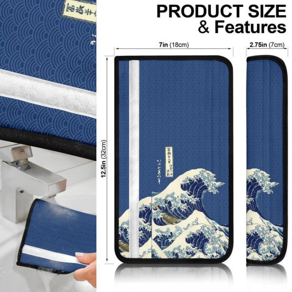 the great wave off kanagawa seat belt covers cy6em
