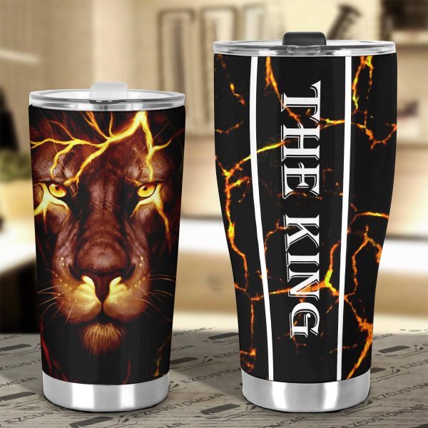 the king lion car tumbler cup custom lion car accessories 94rmi