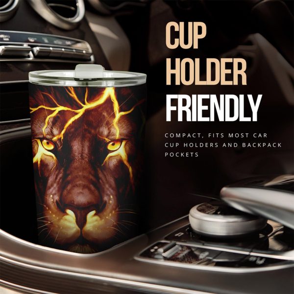 the king lion car tumbler cup custom lion car accessories bsat6