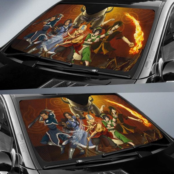 The Last Airbender Anime Car Sun Shade