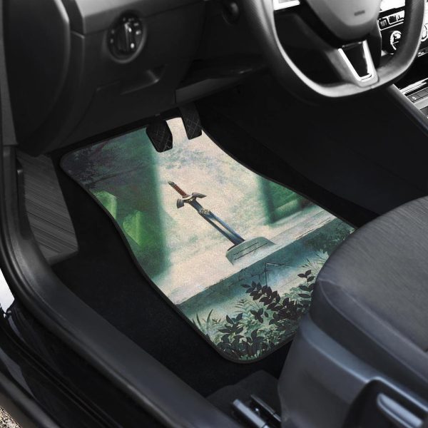the legend of zelda sword of king car floor mats 8db5e