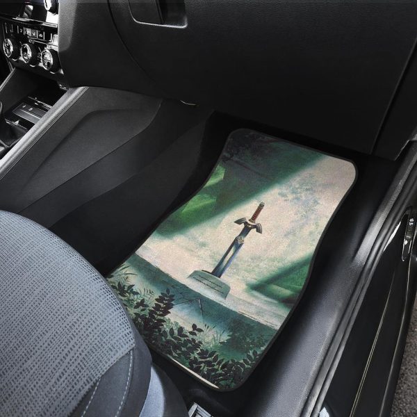 the legend of zelda sword of king car floor mats qdzk9
