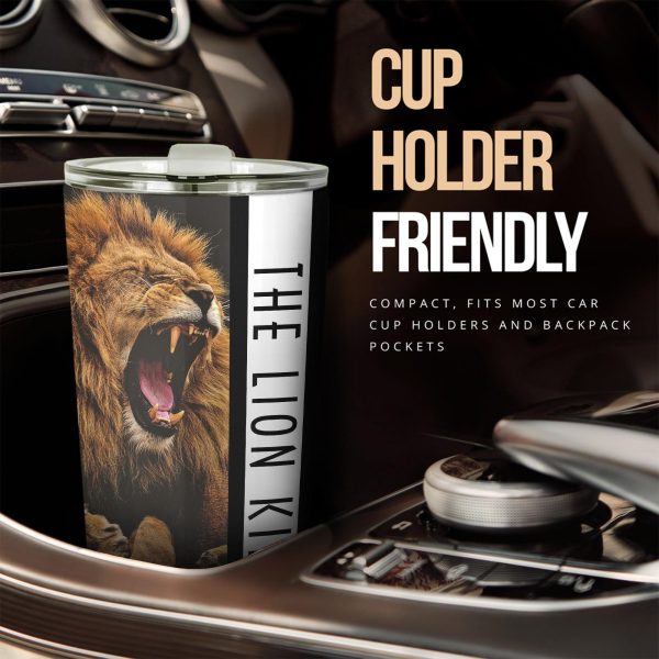 the lion king car tumbler cup custom lion car accessories 5iodo