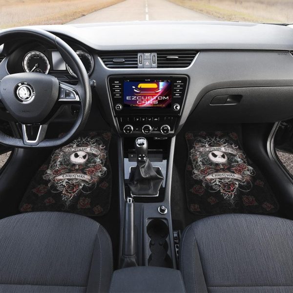 the nightmare before christmas car accessories halloween car floor mats jack and roses rnqey