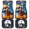 The Nightmare Before Christmas Car Accessories Halloween Car Floor Mats Jack Skellington and Sally