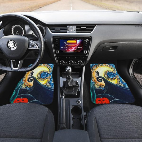 the nightmare before christmas car accessories halloween car floor mats jack skellington sad dbsdl