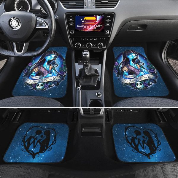 the nightmare before christmas car accessories halloween car floor mats sally s0bjl