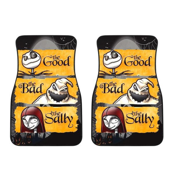 the nightmare before christmas car accessories halloween car floor matsthe good the bad and the sally 2xs38