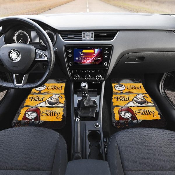 the nightmare before christmas car accessories halloween car floor matsthe good the bad and the sally 8ujki