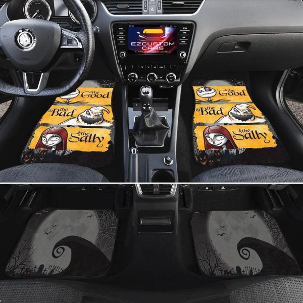 the nightmare before christmas car accessories halloween car floor matsthe good the bad and the sally hhcw2