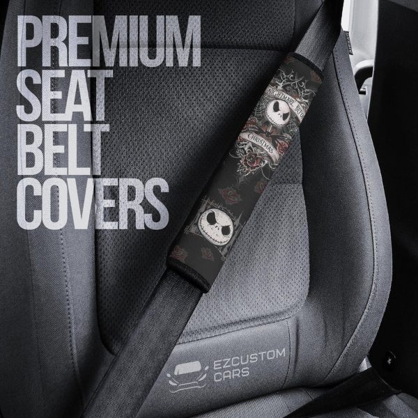 the nightmare before christmas car accessories halloween seat belt covers jack and roses 4r006