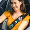 The Nightmare Before Christmas Car Accessories Halloween Seat Belt Covers Love Jack Kellington