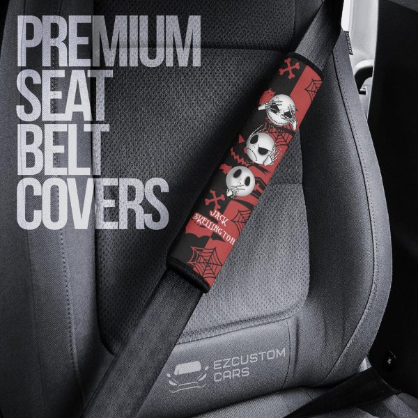 the nightmare before christmas car accessories halloween seat belt coversjack s kellington head xtdry
