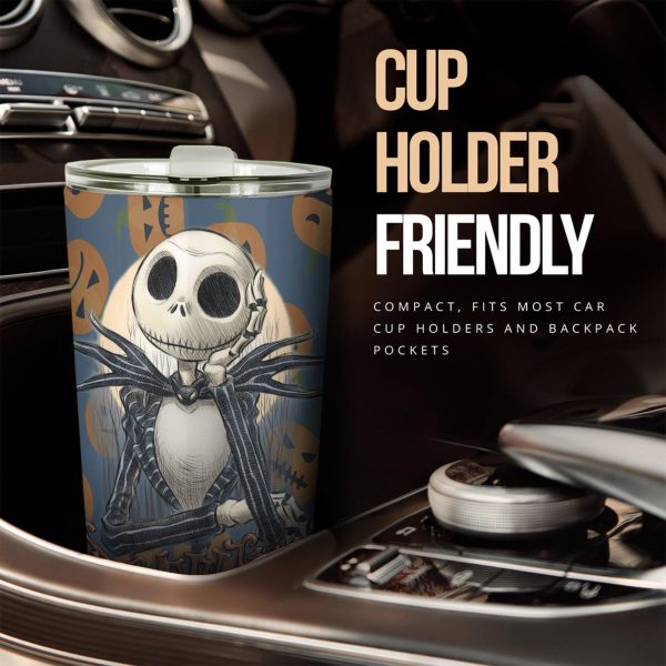 the nightmare before christmas tumbler halloween cup car accessories jack skellington happy r7t2g