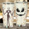 The Nightmare Before Christmas Tumbler Halloween Cup Car Accessories Leaf Autumn Jack Skellington