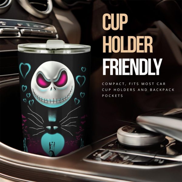 the nightmare before christmas tumbler halloween cup car accessories love jack skellington buxm9