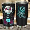 The Nightmare Before Christmas Tumbler Halloween Cup Car Accessories Love Jack Skellington