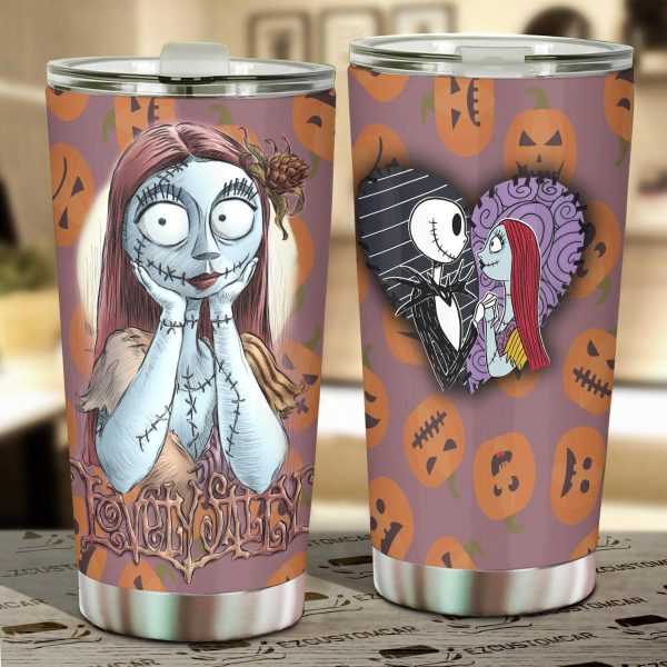 The Nightmare Before Christmas Tumbler Halloween Cup Car Accessories Jack Skellington Happy