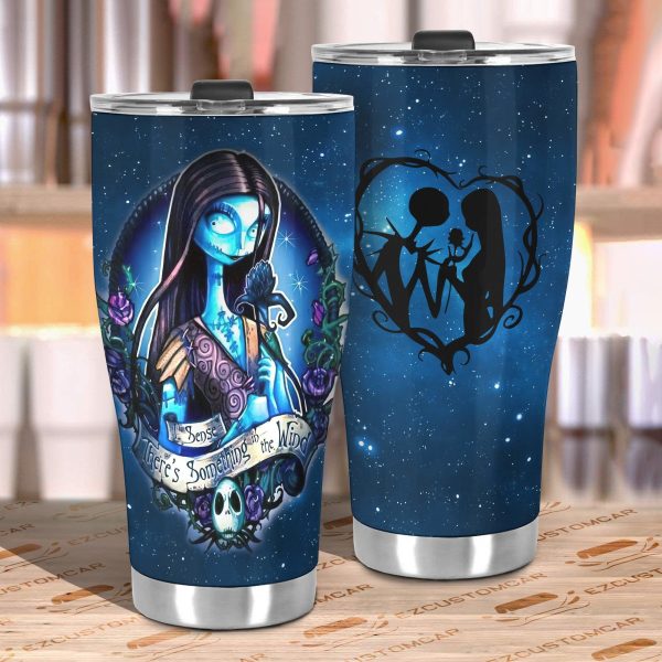 the nightmare before christmas tumbler halloween cup car accessories sally qznou