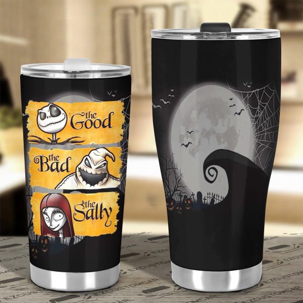 the nightmare before christmas tumbler halloween cup car accessoriesthe good the bad and the sally 7uieg