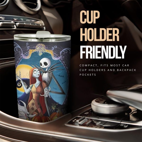 the nightmare before christmas tumbler jack skellington and sally mbn0o