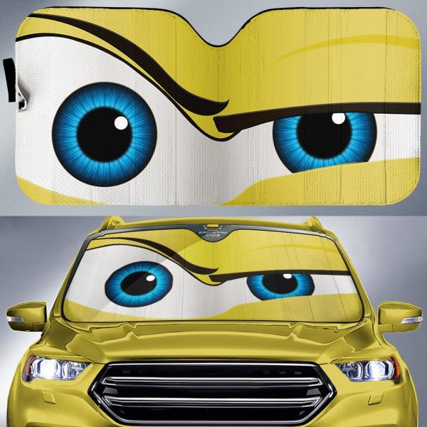 the rock eyes cartoon custom car windshield sunshades kqxiu