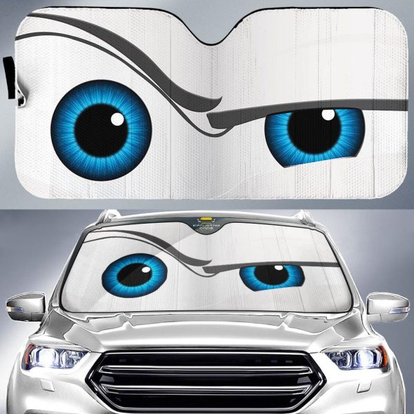 The Rock Eyes Cartoon Custom Car Windshield Sunshades