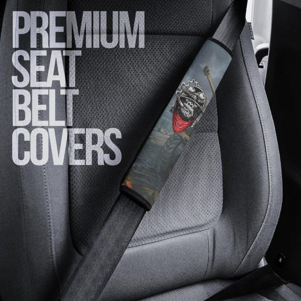 the war monkey seat belt covers custom animal car accessories 39vlw
