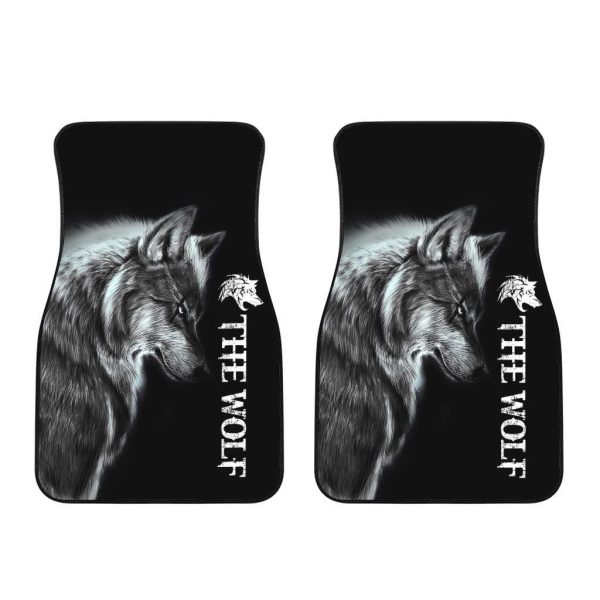 The Wolf Car Floor Mats Custom Animal Car Accessories