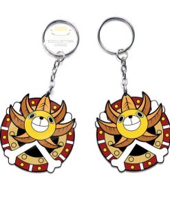 thousand sunny symbols keychains custom one piece anime car accessories 8hrtx