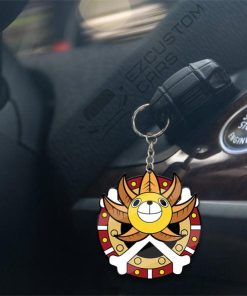 thousand sunny symbols keychains custom one piece anime car accessories tj7lp