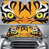 Tiger Eyes Cartoon Car Sun Shade
