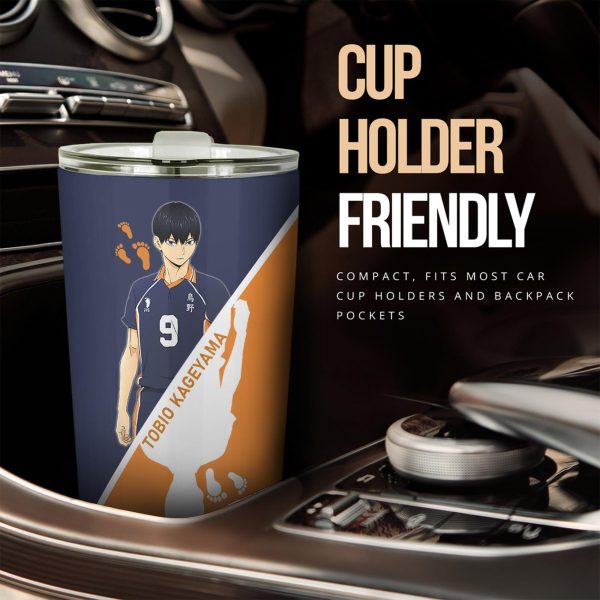 tobio car tumbler cup custom anime haikyuu car accessories cnauu