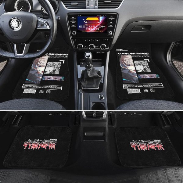 toge inumaki jujutsu kaisen car floor mats yywm0