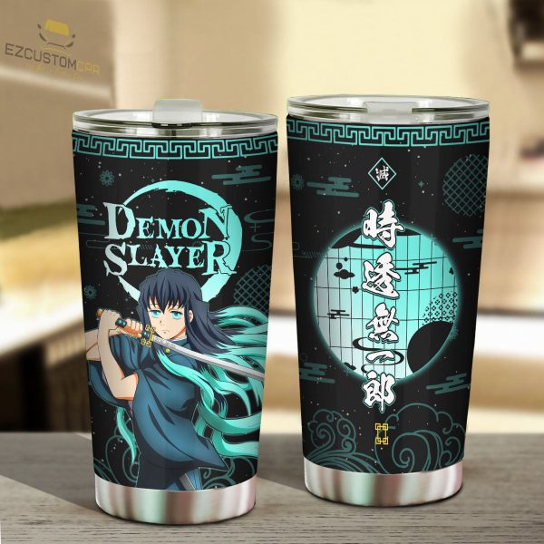 tokitou muichirou travel mug ideal tumbler for your demon slayer collections 0xrgo