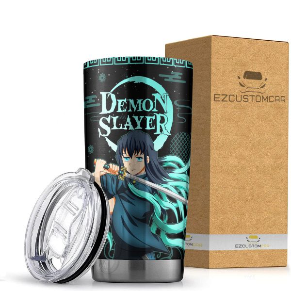Tokitou Muichirou Travel Mug – Ideal Tumbler for Your Demon Slayer Collections