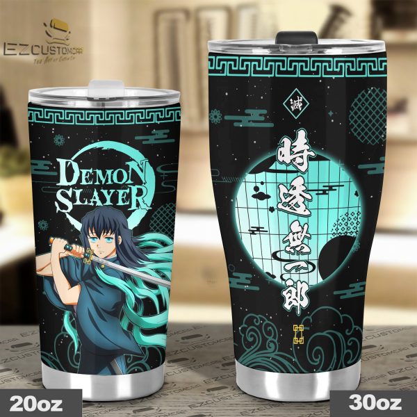 tokitou muichirou travel mug ideal tumbler for your demon slayer collections sx61r