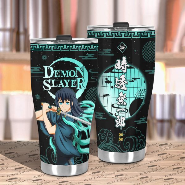 tokitou muichirou travel mug ideal tumbler for your demon slayer collections wjibq