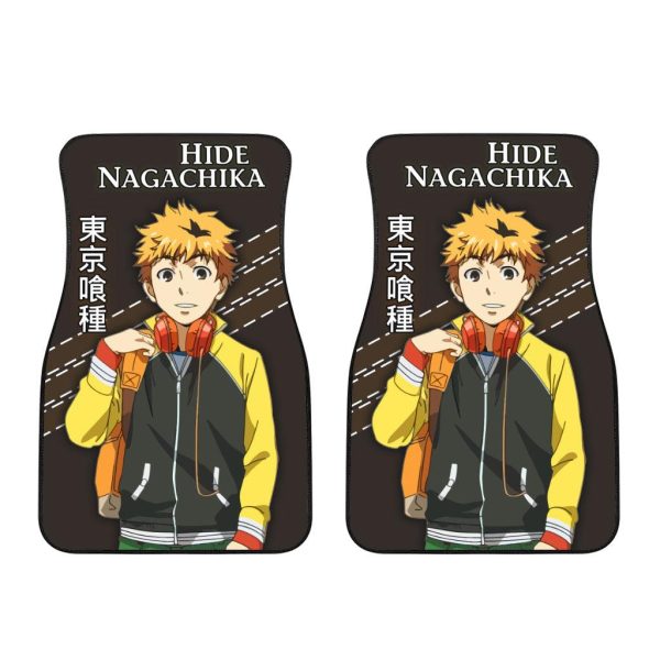 tokyo ghoul anime car floor mats car accessorieshide nagachika mqxa1