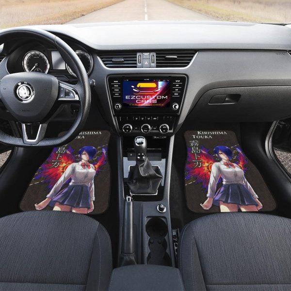 tokyo ghoul anime car floor mats car accessorieskirishima touka 1aojs