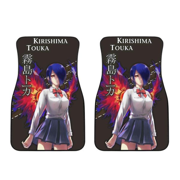 Tokyo Ghoul Anime Car Floor Mats Car AccessoriesKirishima Touka