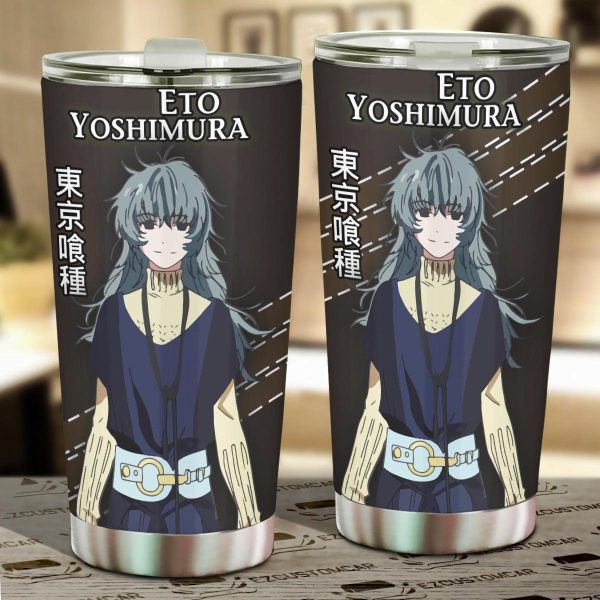 Tokyo Ghoul Car Accessories Anime Car Tumblers Cup Kirishima Touka