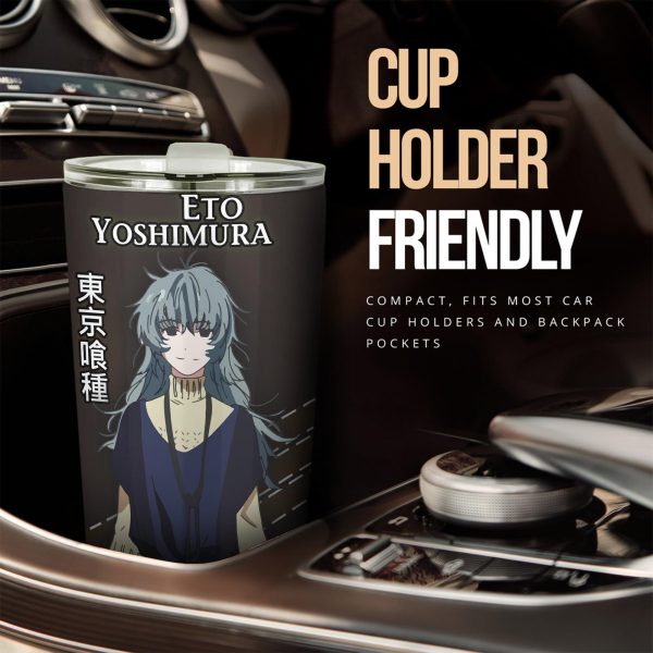 tokyo ghoul car accessories anime car tumblers cup eto yoshimura f8vz5