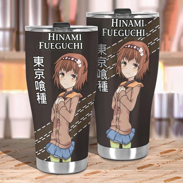 tokyo ghoul car accessories anime car tumblers cup hinami fueguchi cxmgr