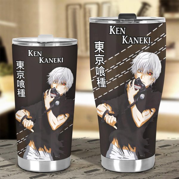 tokyo ghoul car accessories anime car tumblers cup ken kaneki ojbe3