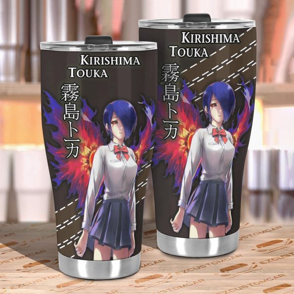 tokyo ghoul car accessories anime car tumblers cup kirishima touka 0ebqz